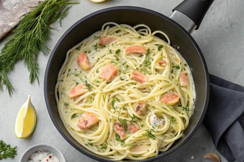 Creamy Salmon Pasta Recipe
