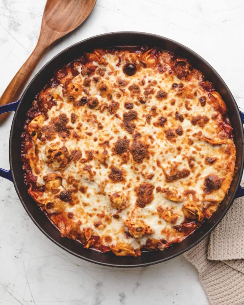 Picture of Easy One-Pan Baked Tortellini