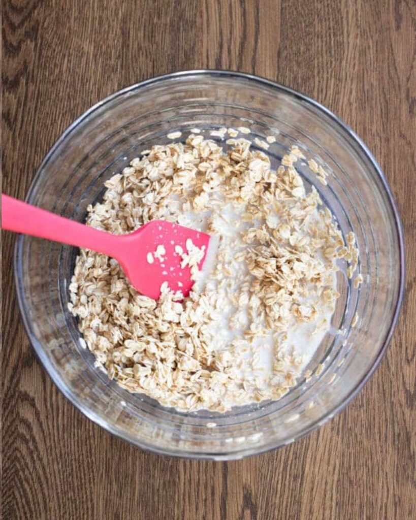 Gradually add the dry ingredients to the wet mixture. Stir until just combined. Be careful not to overmix; it's okay if there are a few lumps.
