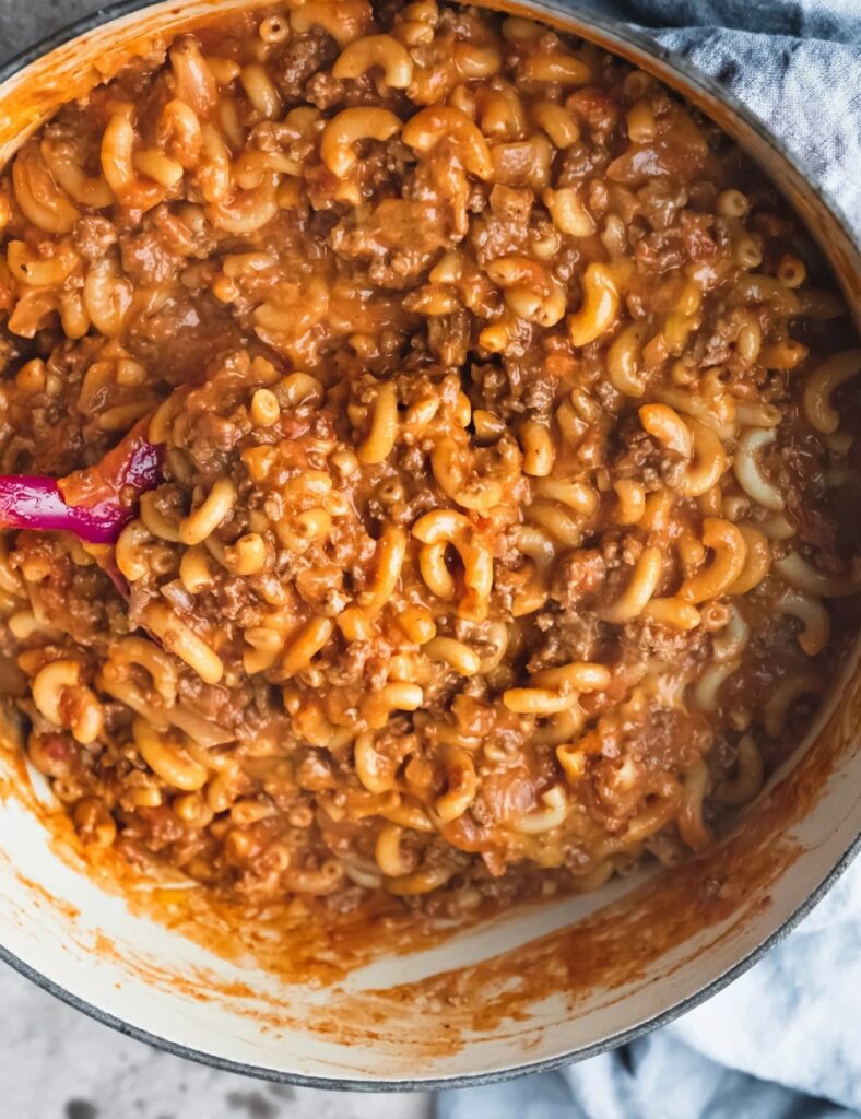 hearty flavors of a homemade casserole to bring a family together, and this Homemade Hamburger Helper is just the ticket! 