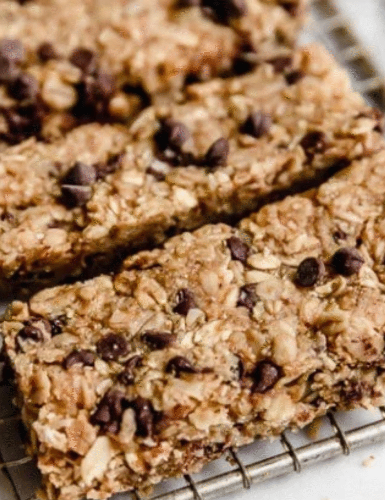 Homemade Peanut Butter Granola Bars