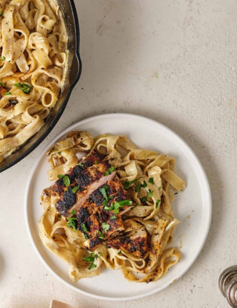 Blackened Chicken Alfredo Recipe 