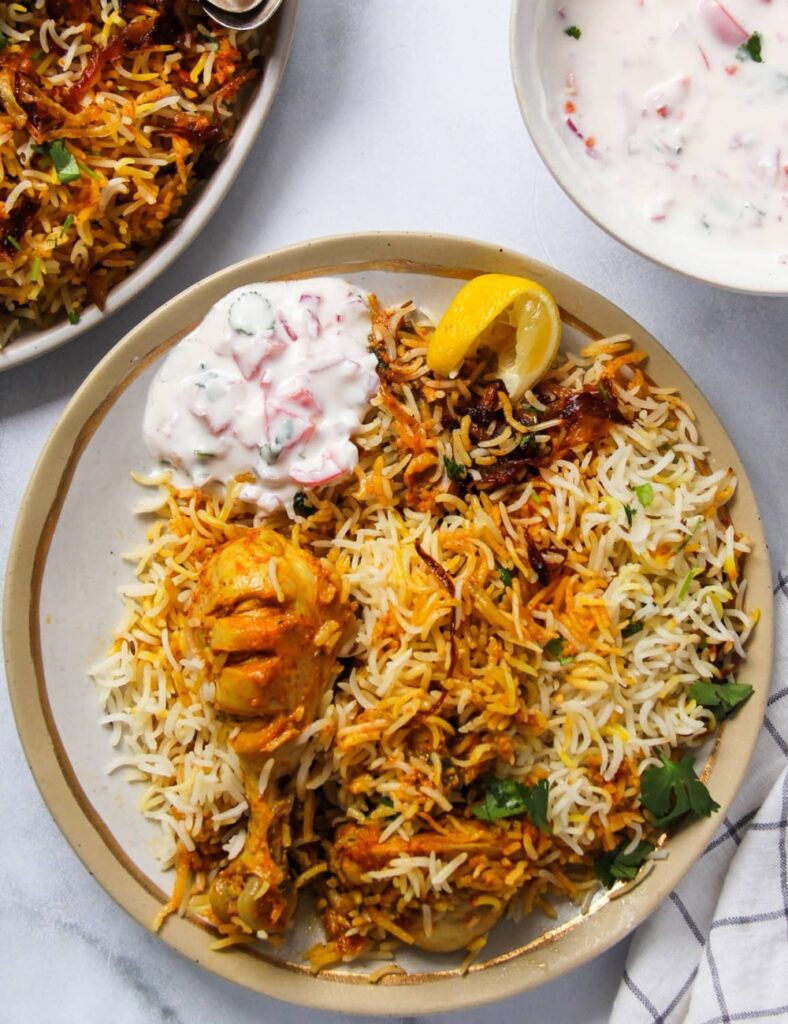 spices and rice, you’ll experience a burst of flavors that makes every bite irresistibly delicious.