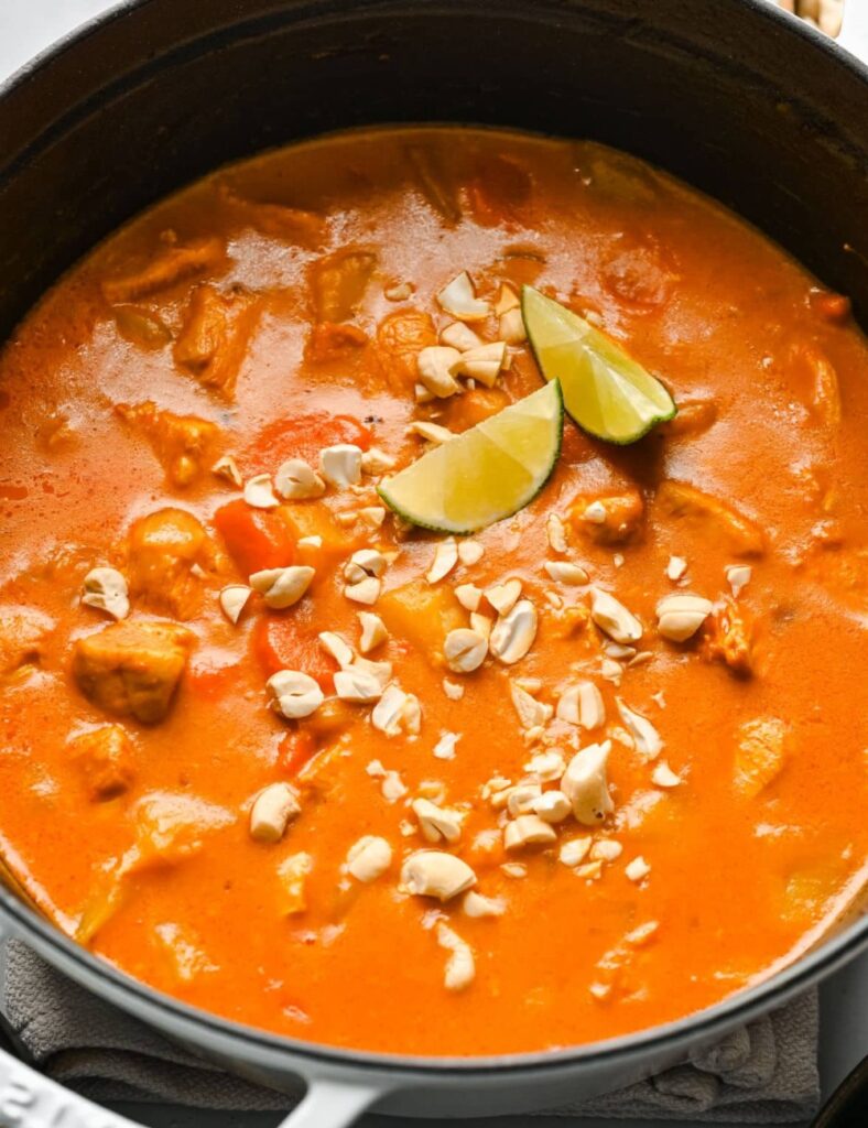 Add the chicken pieces to the pot and cook until browned on all sides. This should take about 5-7 minutes, and it’s where you’ll really start to smell that wonderful aroma.
