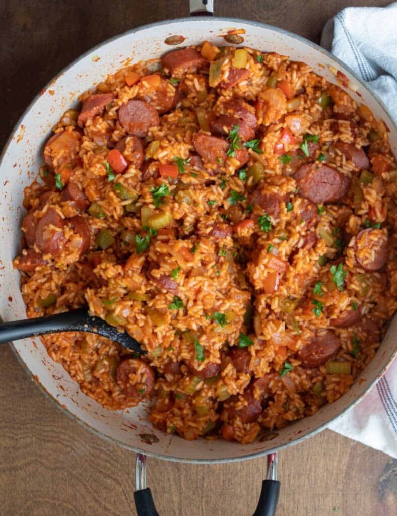 Cajun Sausage and Rice