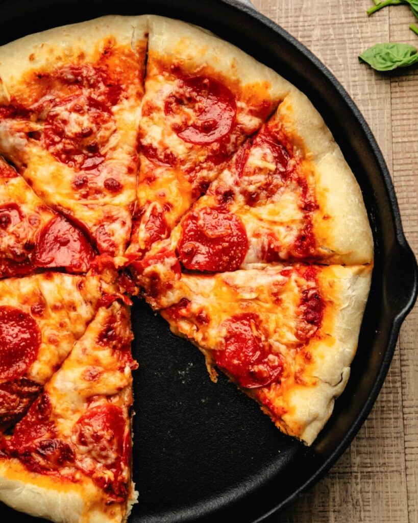Cast Iron Skillet Pizza