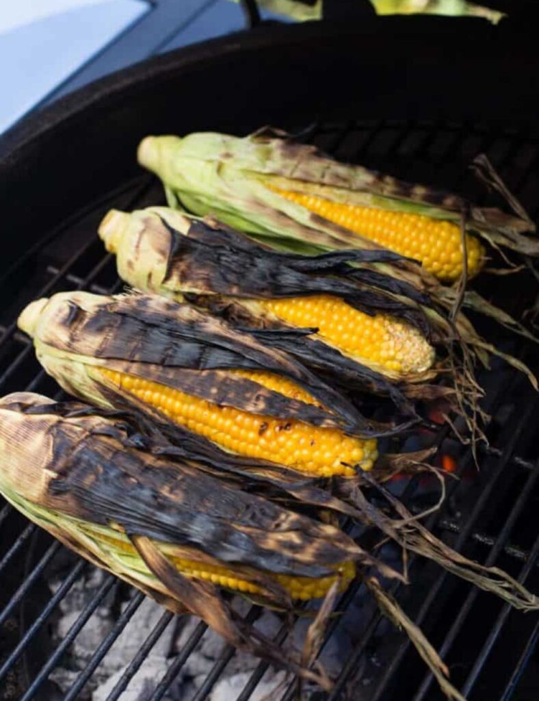corn grilled to perfection