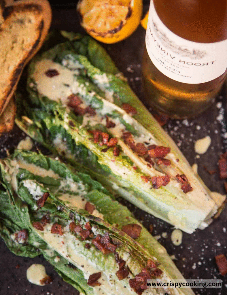 Squeeze fresh lemon juice over the salad just before serving. This brightens the dish and enhances all the flavors beautifully.