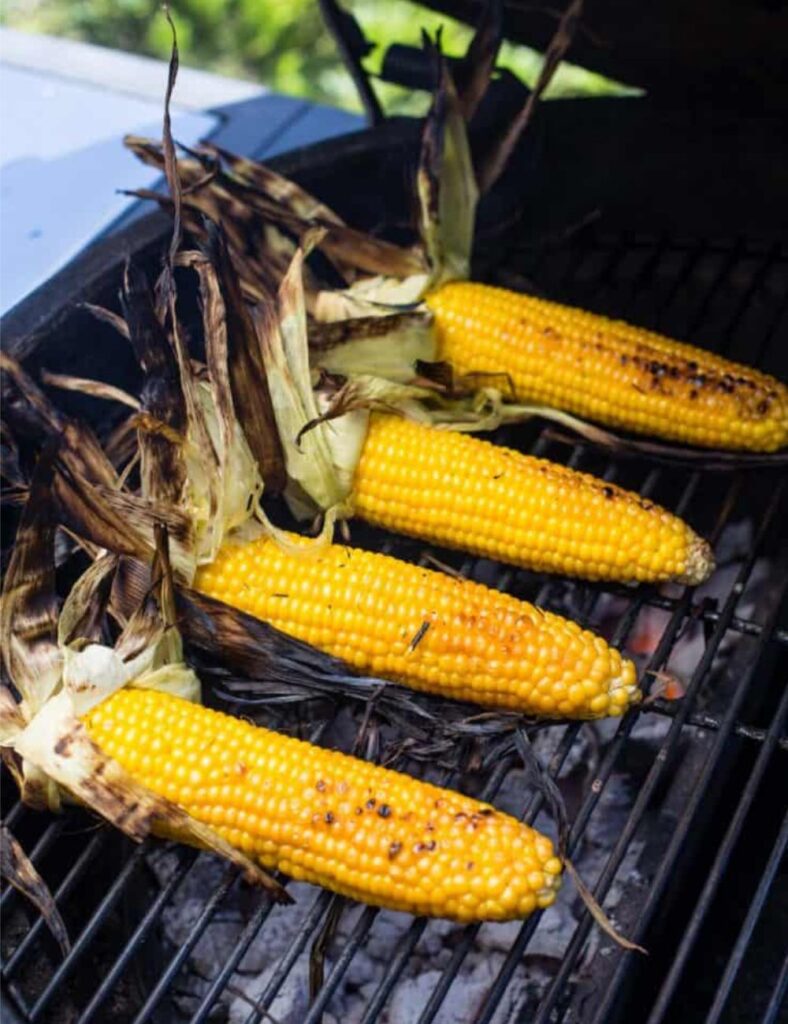 corn grilled to perfection