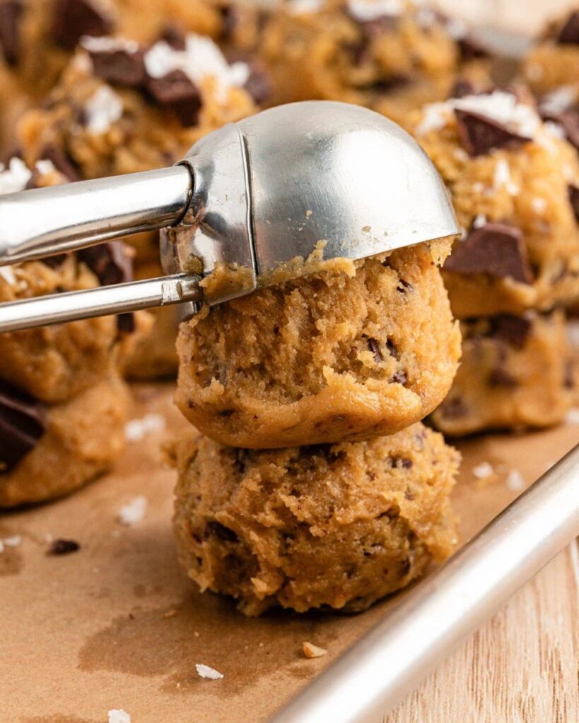 Let the cookies cool on the baking sheets for a few minutes before transferring them to wire racks to cool completely. This will ensure they retain their delicious chewy texture!