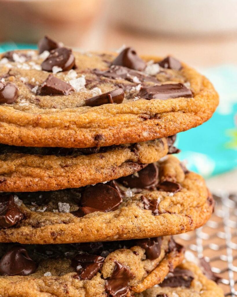 Bake your cookies in the preheated oven for 9 to 11 minutes or until they're golden brown. Your kitchen will smell amazing!
