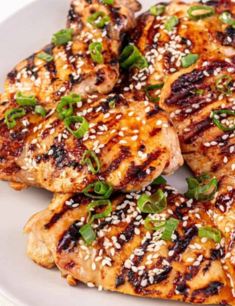  Korean BBQ Chicken recipe and chicken placed in pan