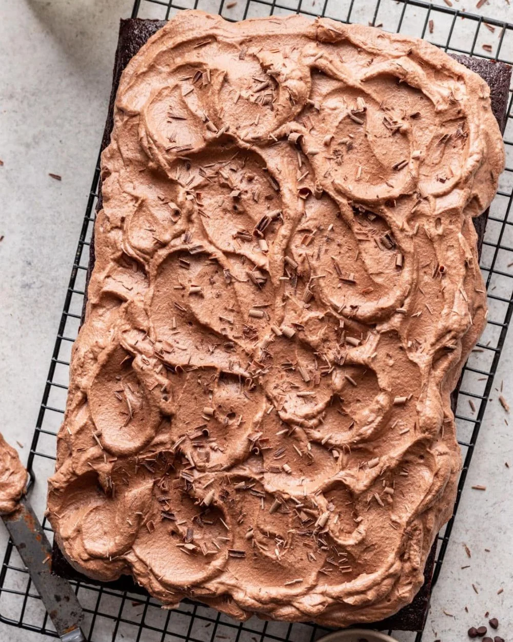 Decadent Chocolate Mousse Cake with rich chocolate layers and creamy texture