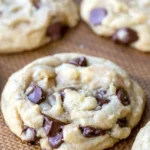 Easiest chocolate chip cookie recipe with gooey chocolate chips