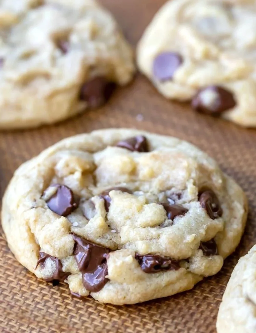 Easiest chocolate chip cookie recipe with gooey chocolate chips