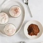 Starbucks Irish Cream Cold Brew drink with creamy topping and coffee art