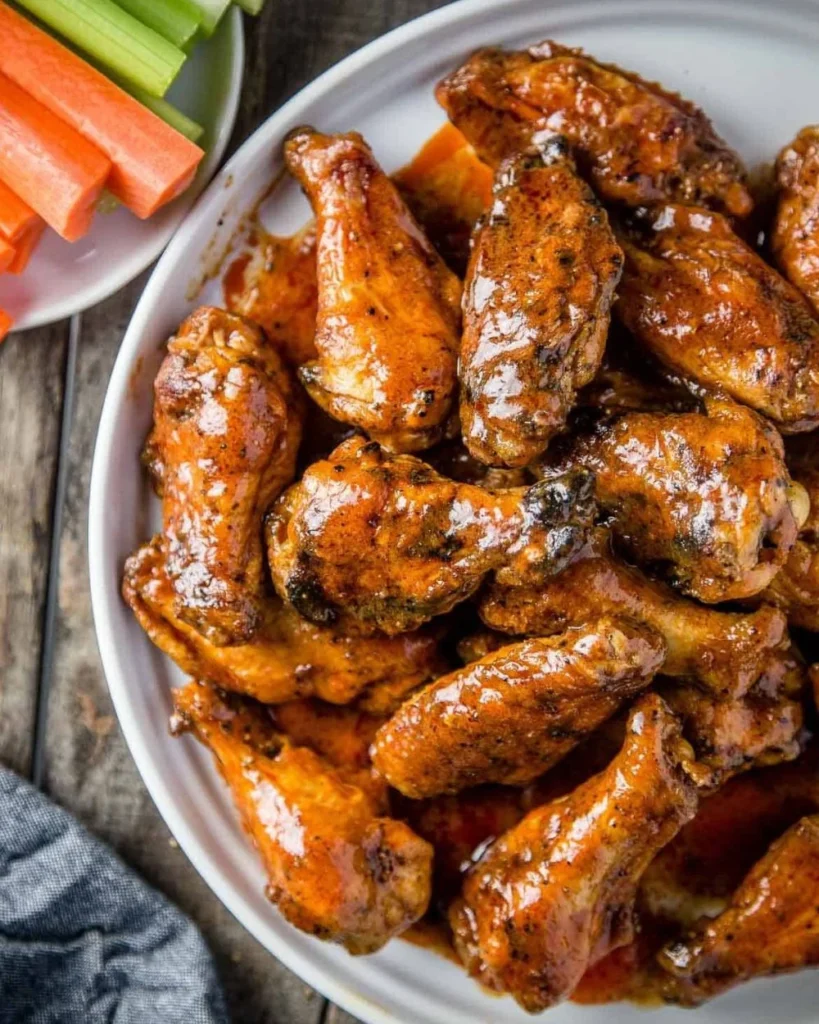 Delicious smoked chicken wings grilled to perfection with smoky flavor