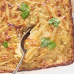 Delmonico Potatoes served as a delicious side dish