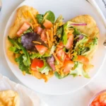 Delicious homemade fry bread served with toppings.